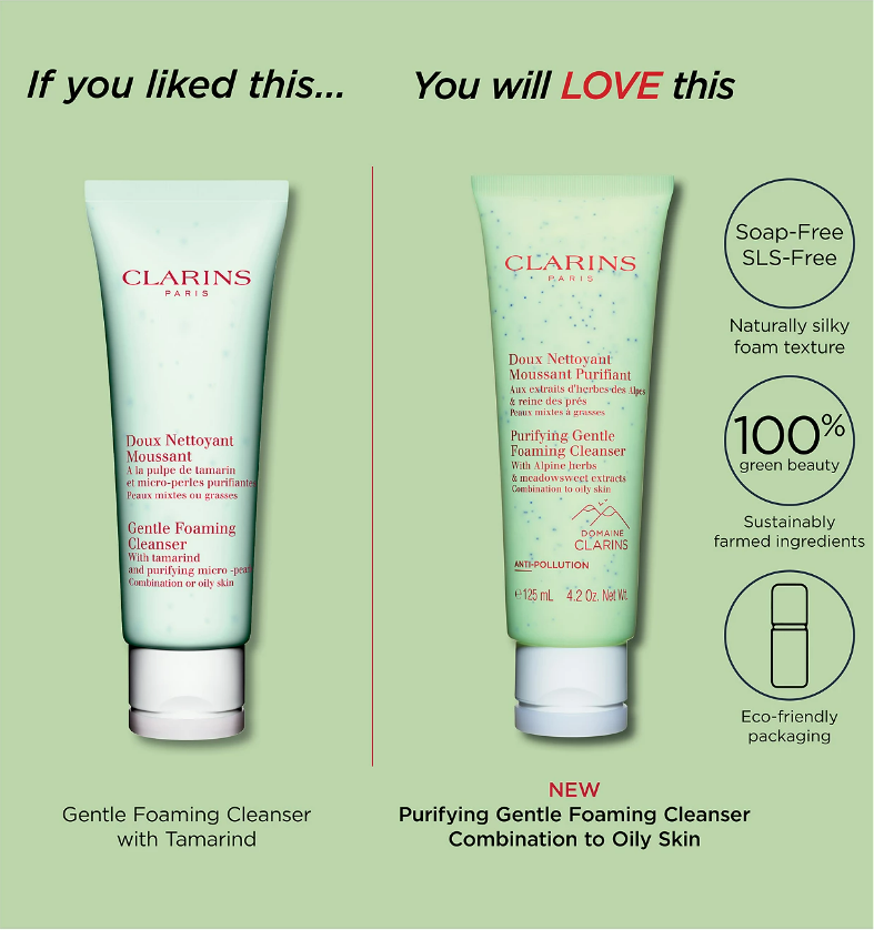 Clarins Purifying Gentle Foaming Cleanser