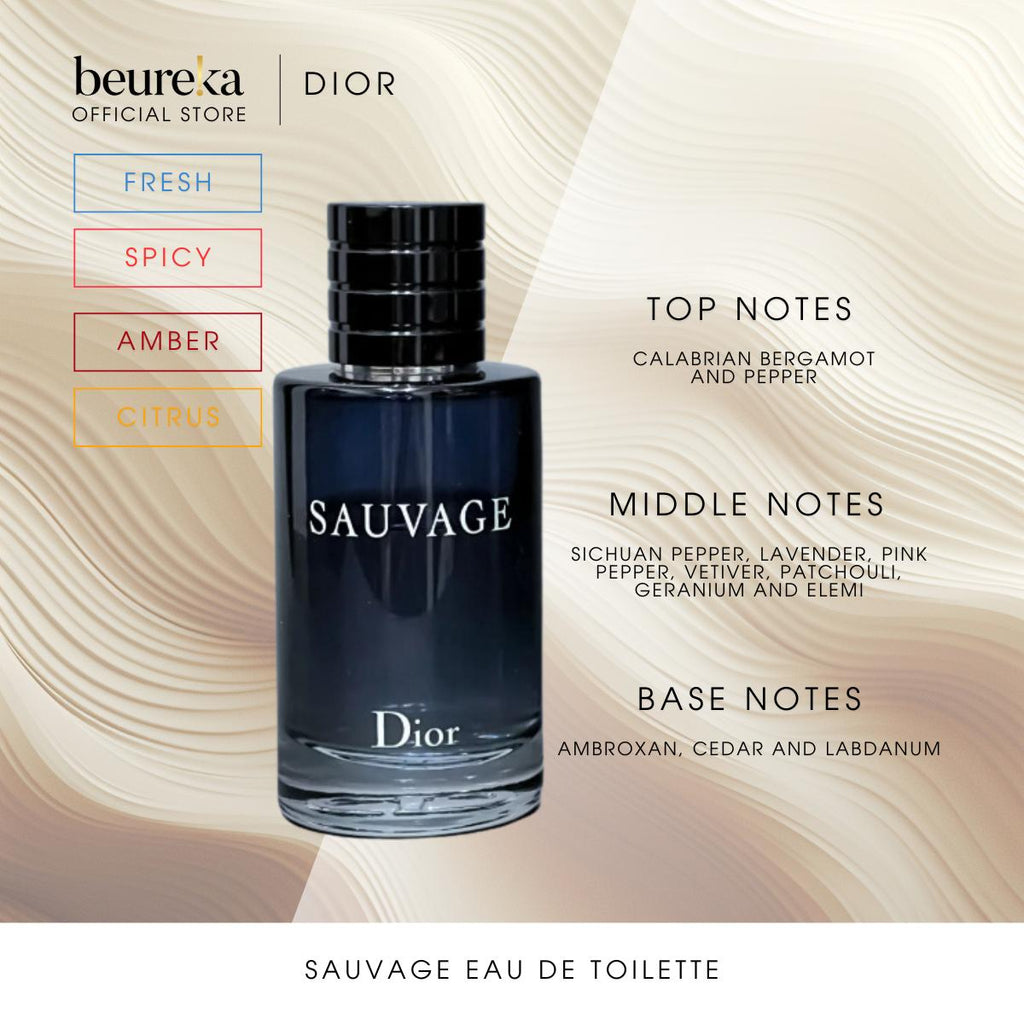 [LIVE ONLY] All Dior Men Perfume 50ml/100ml/125ml EDP / EDT - [Sauvage | Homme Sport | Hypnotic Poison | Fahrenheit] - Beureka