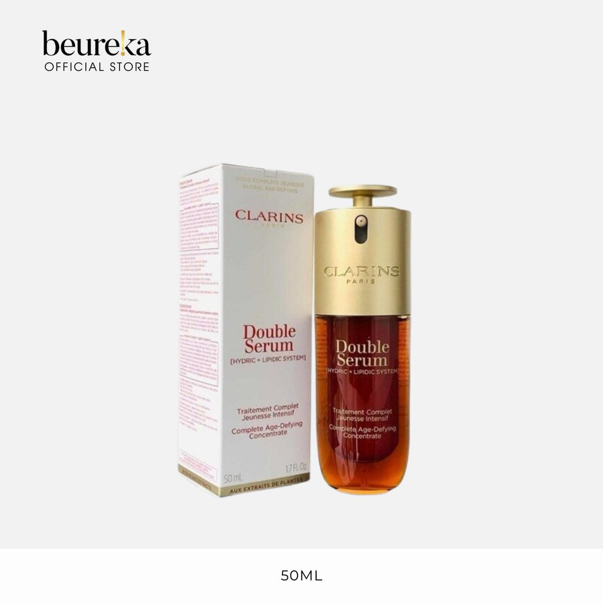 [LIVE ONLY] Clarins Double Serum 30ml/50ml/75ml [NEW] [Firm | Radiant | Youthful Looking Skin]- Beureka [Skincare] Radiance