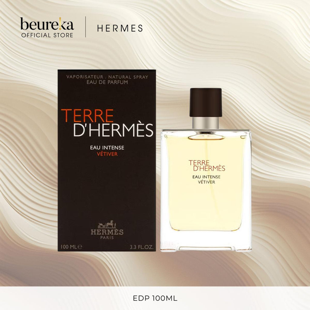 [LIVE ONLY] Hermes Terre D'Hermes Eau Intense Vertiver EDP/ Parfum 75ml/100ml - Beureka [Men's Fragrances]