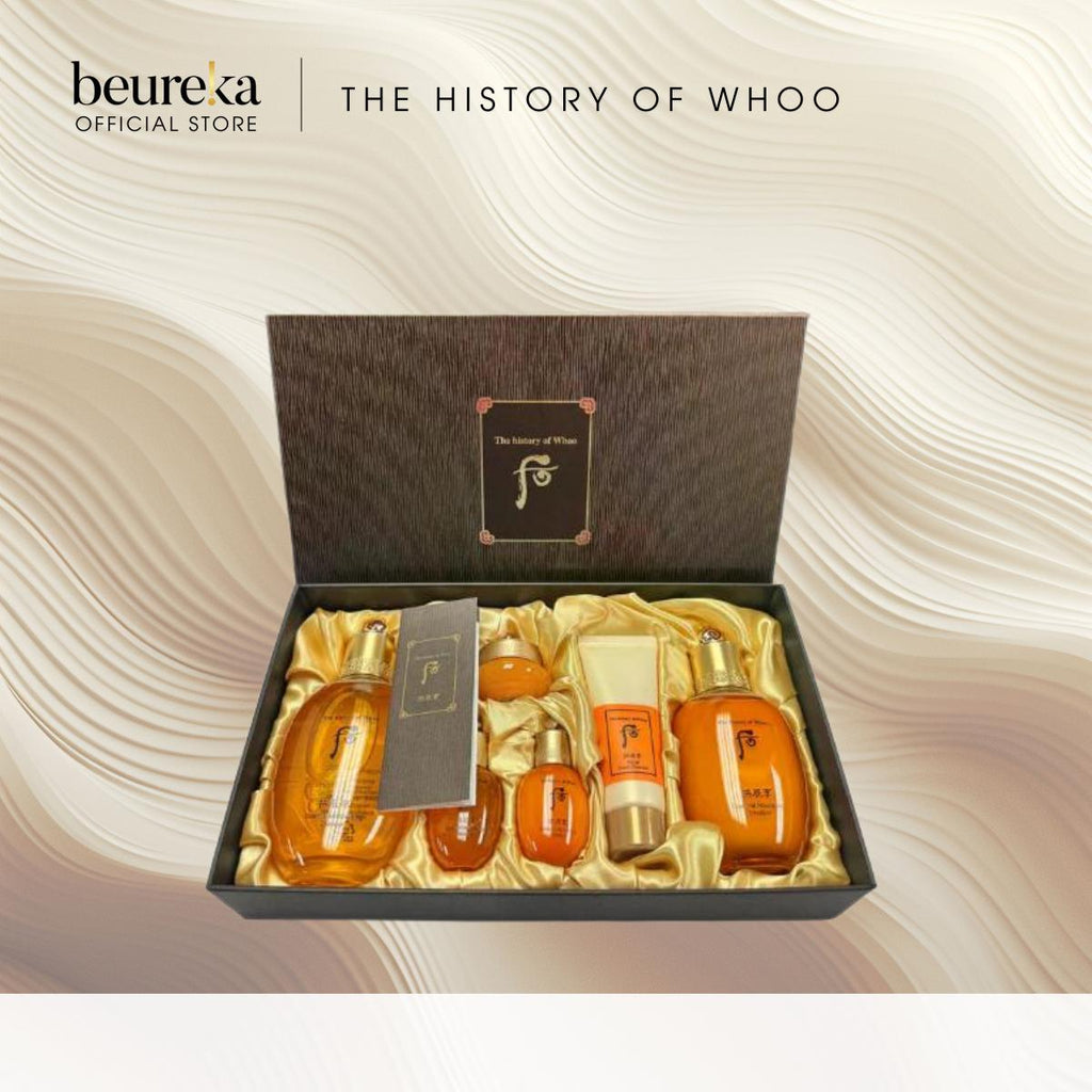 [LIVE ONLY] All The History of Whoo Gongjinhyang Set [Nourishing | Moisturize | Firming | Rejuvenate] - Beureka
