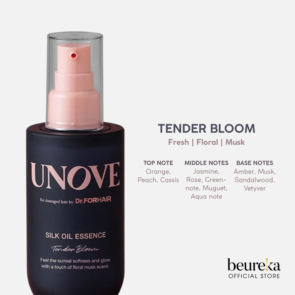 [LIVE ONLY] Unove Silk Oil Essence (Tender Bloom) 70ml - Beureka