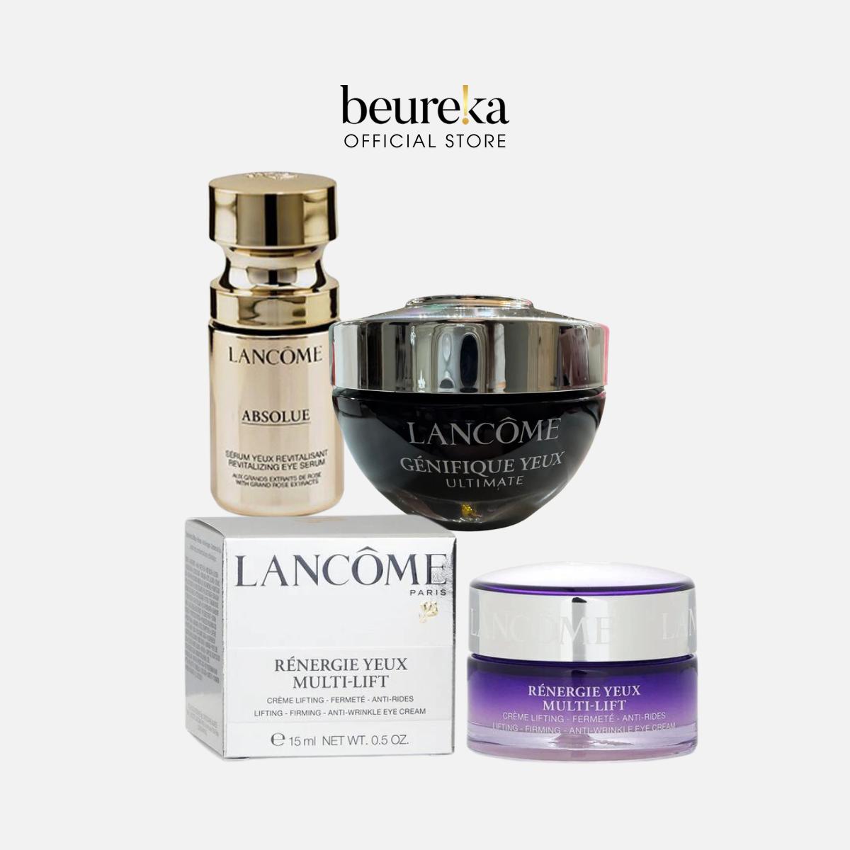 [LIVE ONLY] All Lancome Eye Serum / Eye Cream 15ml/20ml - [Genifique Yeux Ultimate Eye Cream [NEW] | Abs Revitalizing Eye Serum | Renergie Yeux Multi Lift Eye Cream- Beureka