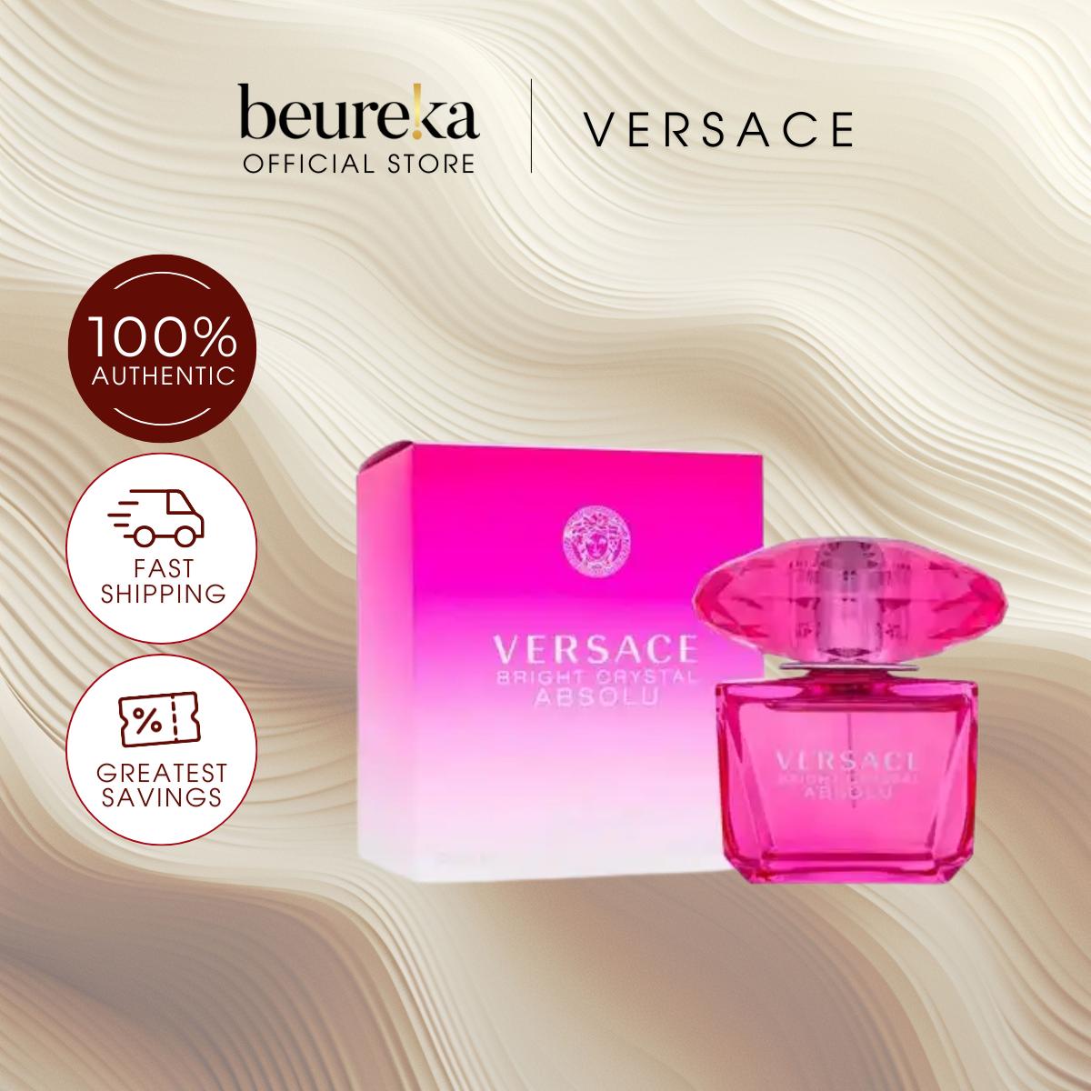 [LIVE ONLY] Versace Bright Crystal EDT 90ml | Bright Crystal Absolu EDP 90ml - Beureka [Women's Fragrances | Floral, Fruity Citrus & Fruity]