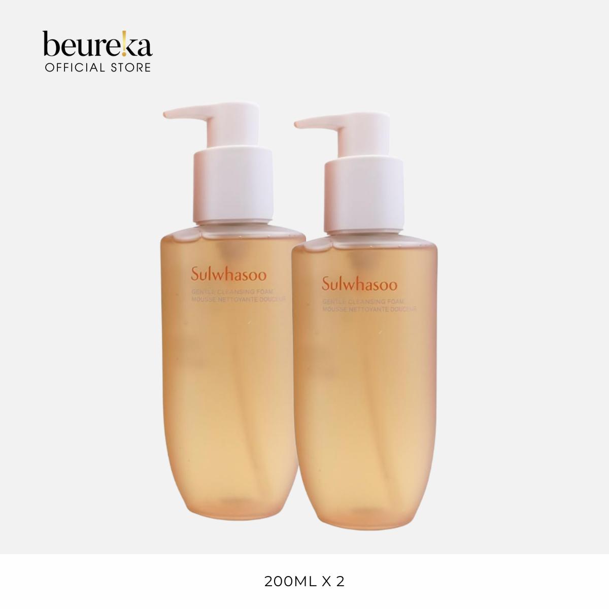 [LIVE ONLY] [Bundle of 2] Sulwhasoo Gentle Cleansing Foam 200ml - Beureka [Luxury Beauty (Skincare) Cleanser/ Brand New 100% Authentic]
