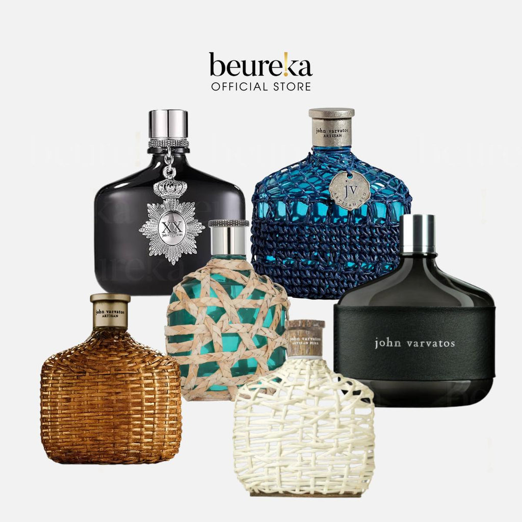 [LIVE ONLY] All John Varvatos Fragrances EDT Signature/Vintage/Artisan/Artisan Teal/XX 75ml/125ml - Beureka [Men's Fragrances]
