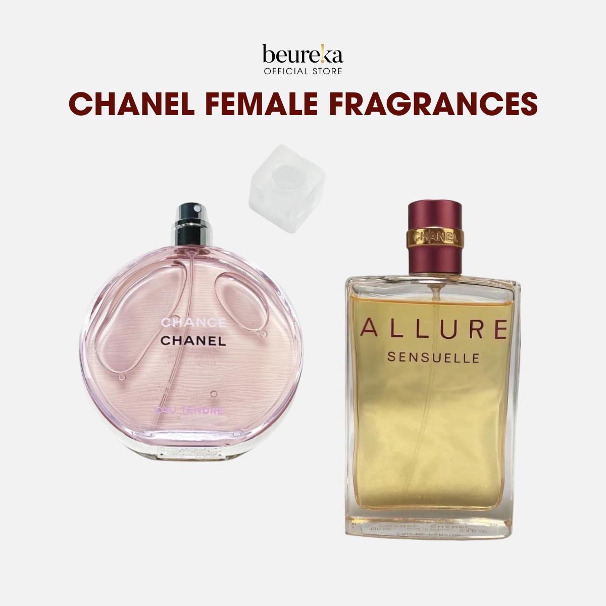 [LIVE ONLY] All Chanel Female Fragrances - Chance EDT / Allure Sensuelle EDT 100ml - Beureka