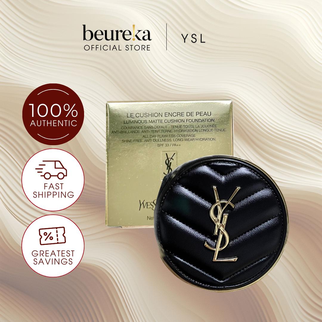 [LIVE ONLY] All Yves Saint Laurent YSL Le Cushion Encre De Peau Foundation Shade 10 | 20 14g - Beureka [Makeup | Cushion Foundation]