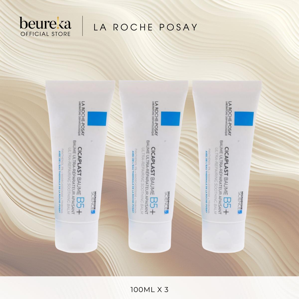 [LIVE ONLY] [Bundle of 3] La Roche Posay Effaclar Mat + 40ml | K+ 40ml | Cicaplast B5 Repairing Balm 100ml - Beureka [Skincare | Mattifying Moisturiser for Oily Prone Skin]