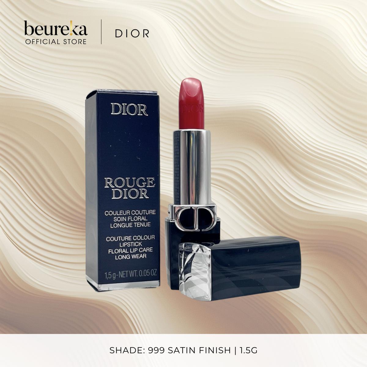 [LIVE ONLY] Dior Lipsticks - Dior Rouge Satin/Velvet Assorted Shades - Beureka