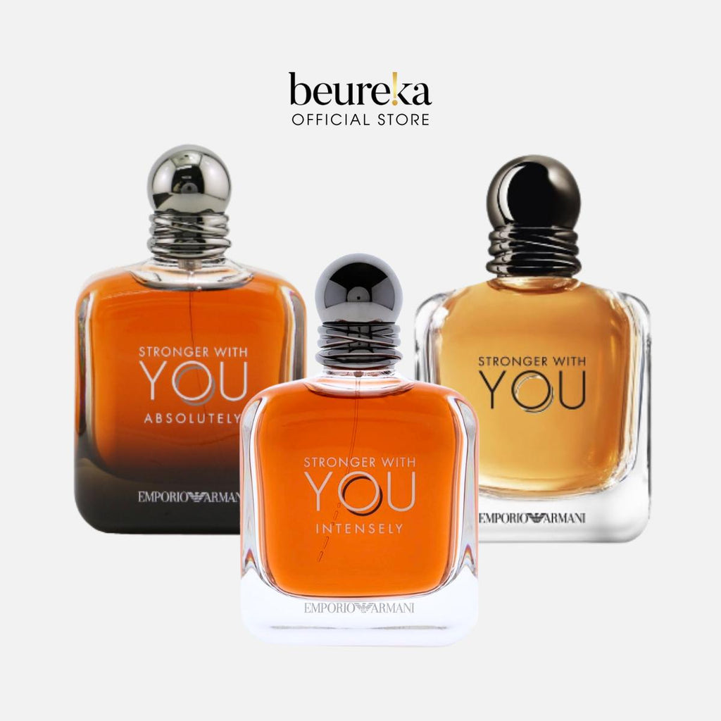 [LIVE ONLY] Giorgio Armani Stronger With You EDT/Intensely/Absolutely EDP 100ml - Beureka