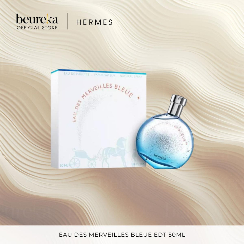 [LIVE ONLY] All Hermes des Merveilles Series - Eau des Merveilles EDT, Eau des Merveilles Bleue EDT, L'Amber des Merveilles EDP, L'Ombre des Merveilles 50ml/100ml - Beureka