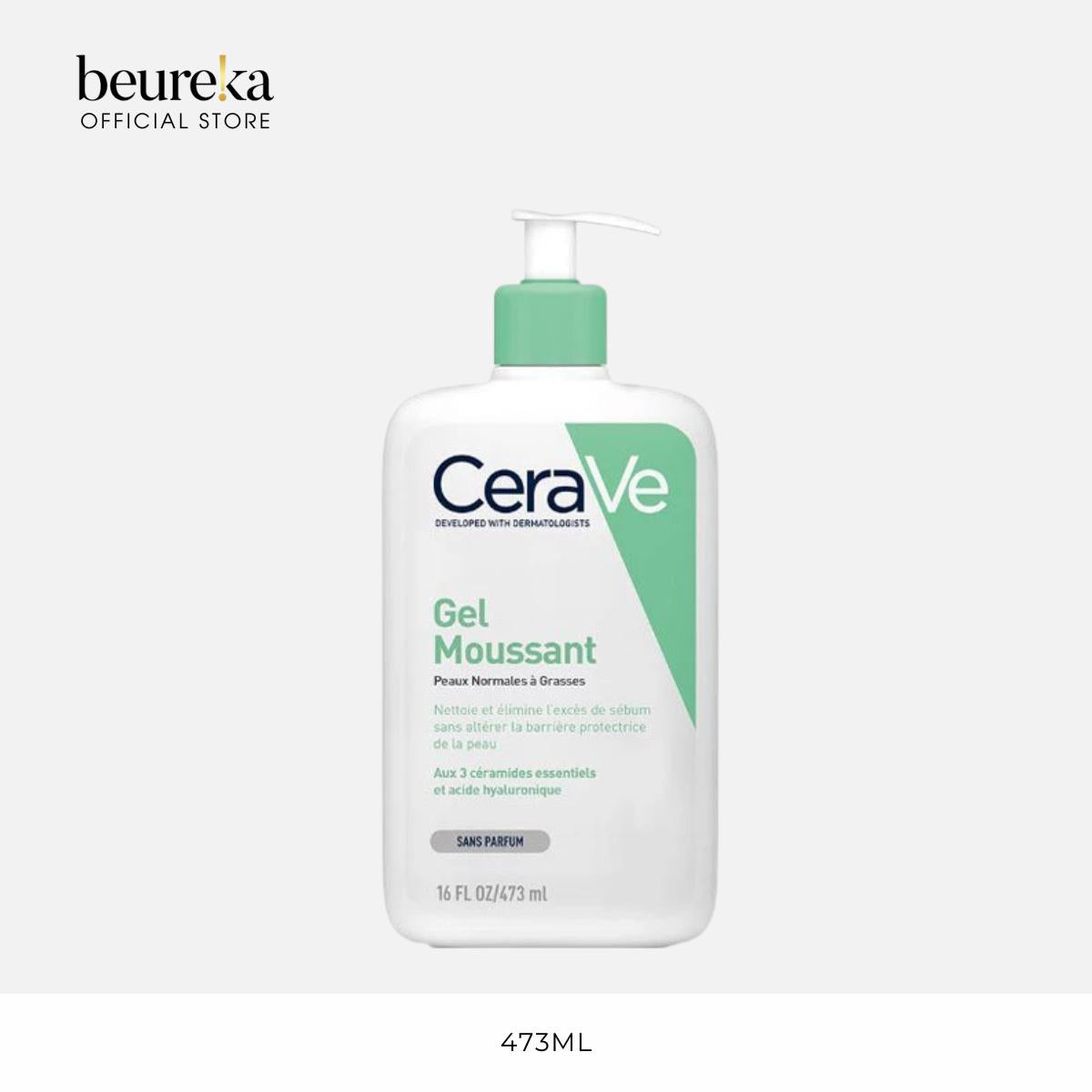 [LIVE ONLY] All CeraVe Cleanser 473ml - Foaming Cleanser Gel Moussant | Hydrating Cleanser Creme Lavante - Beureka