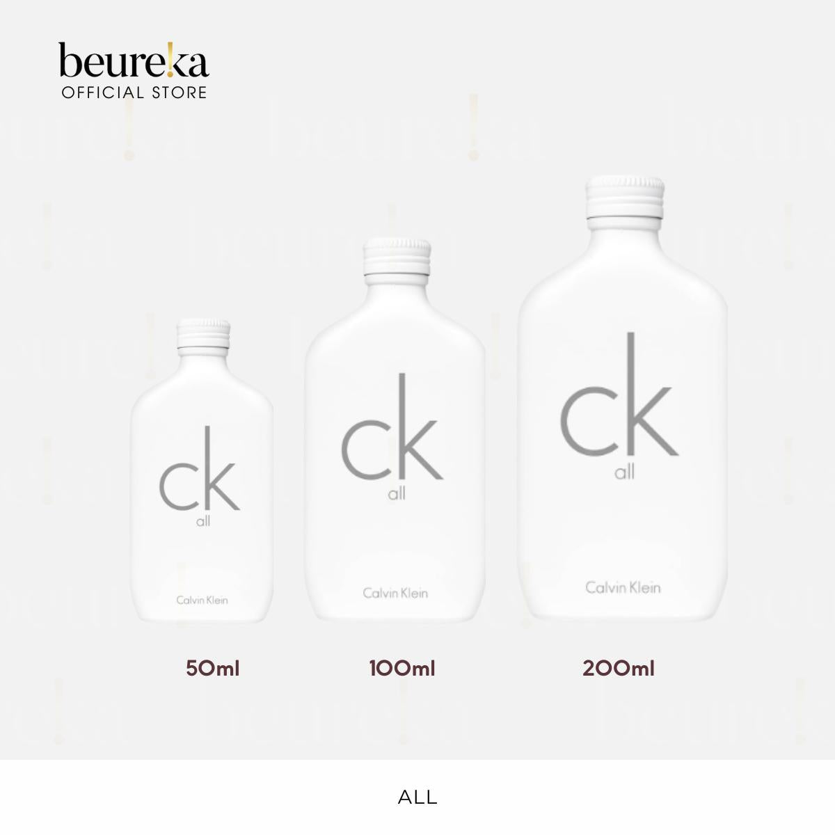 [LIVE ONLY] Calvin Klein Unisex Fragrances - One/Be/All EDT, Everyone EDP 100ml/200ml - Beureka [Unisex Fragrances]