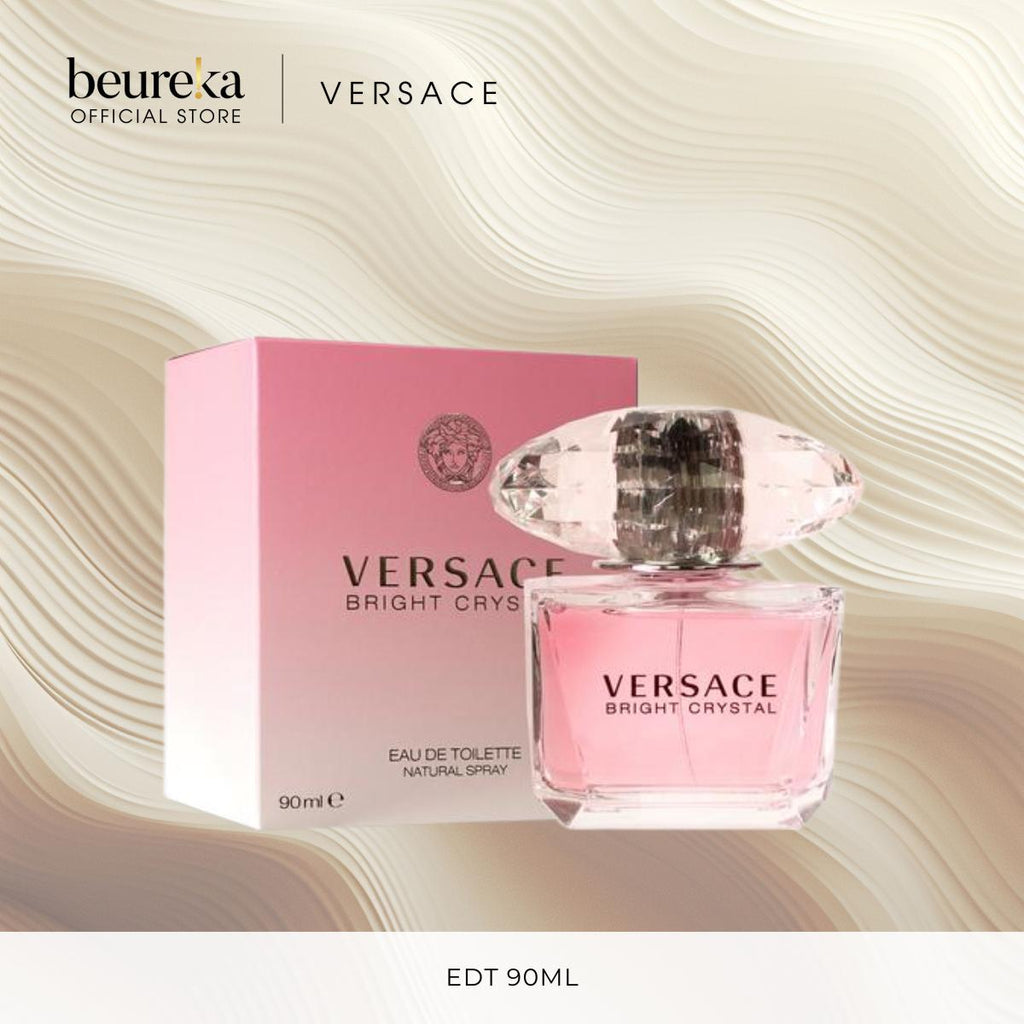 [LIVE ONLY] Versace Bright Crystal EDT 90ml | Bright Crystal Absolu EDP 90ml - Beureka [Women's Fragrances | Floral, Fruity Citrus & Fruity]