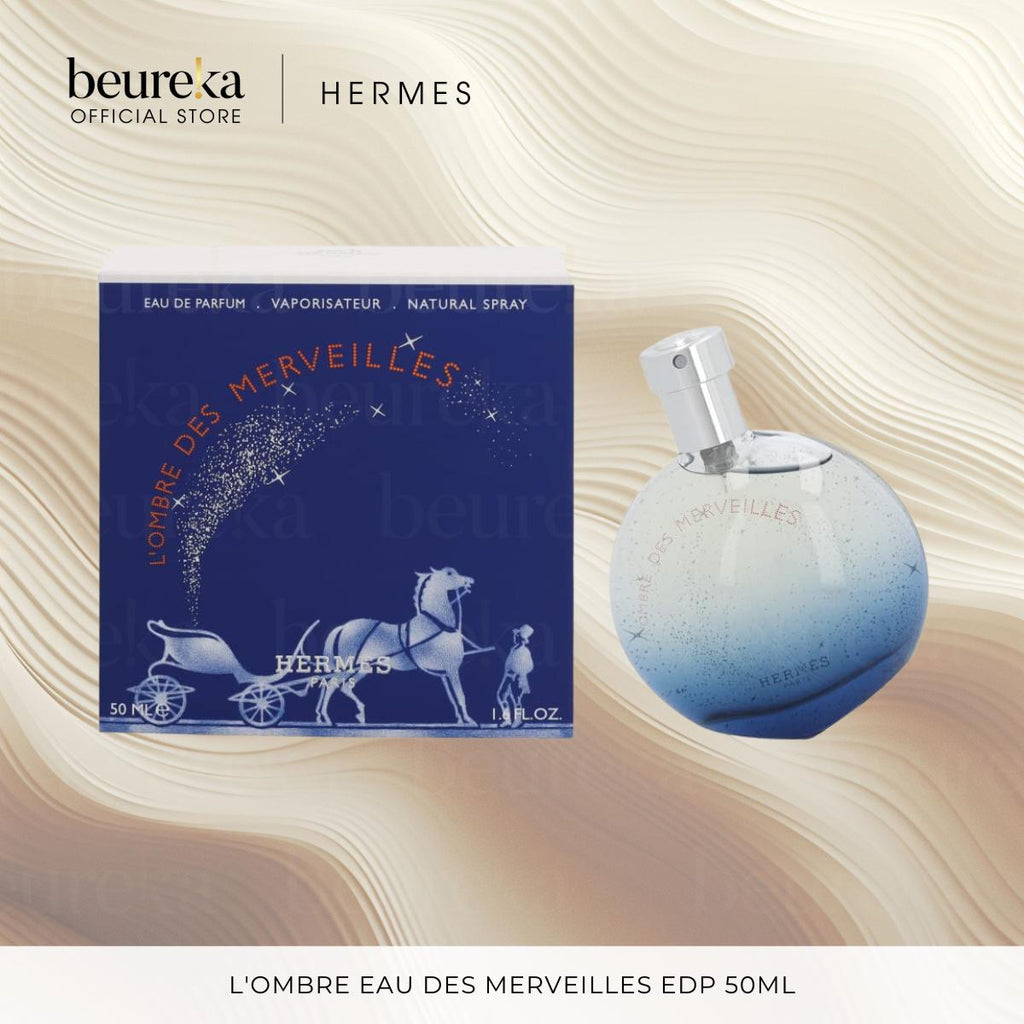 [LIVE ONLY] All Hermes des Merveilles Series - Eau des Merveilles EDT, Eau des Merveilles Bleue EDT, L'Amber des Merveilles EDP, L'Ombre des Merveilles 50ml/100ml - Beureka