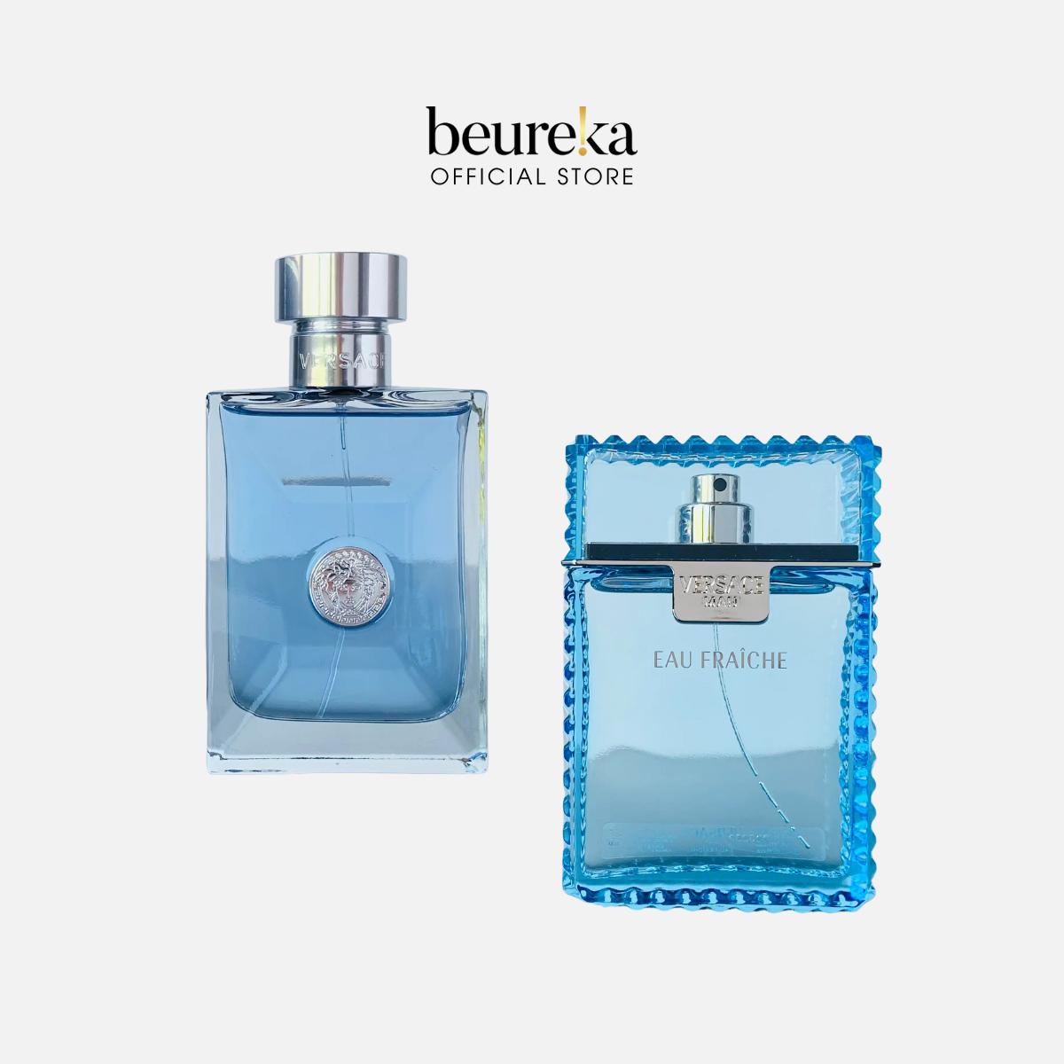 [LIVE ONLY] All Versace Pour Homme EDT 50ml | Versace Eau Fraiche For Men EDT 100ml - Beureka [Men Fragrances]
