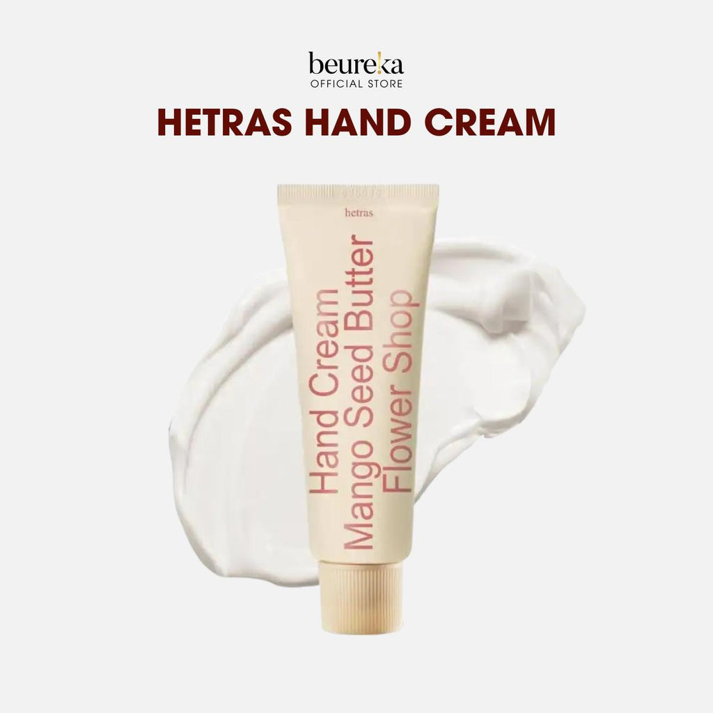 [LIVE ONLY] Hetras Perfumed Hand Cream 50ML [4 Variations - Daisy, Flower Shop, Hotel Wood, Hug Soap] - Beureka