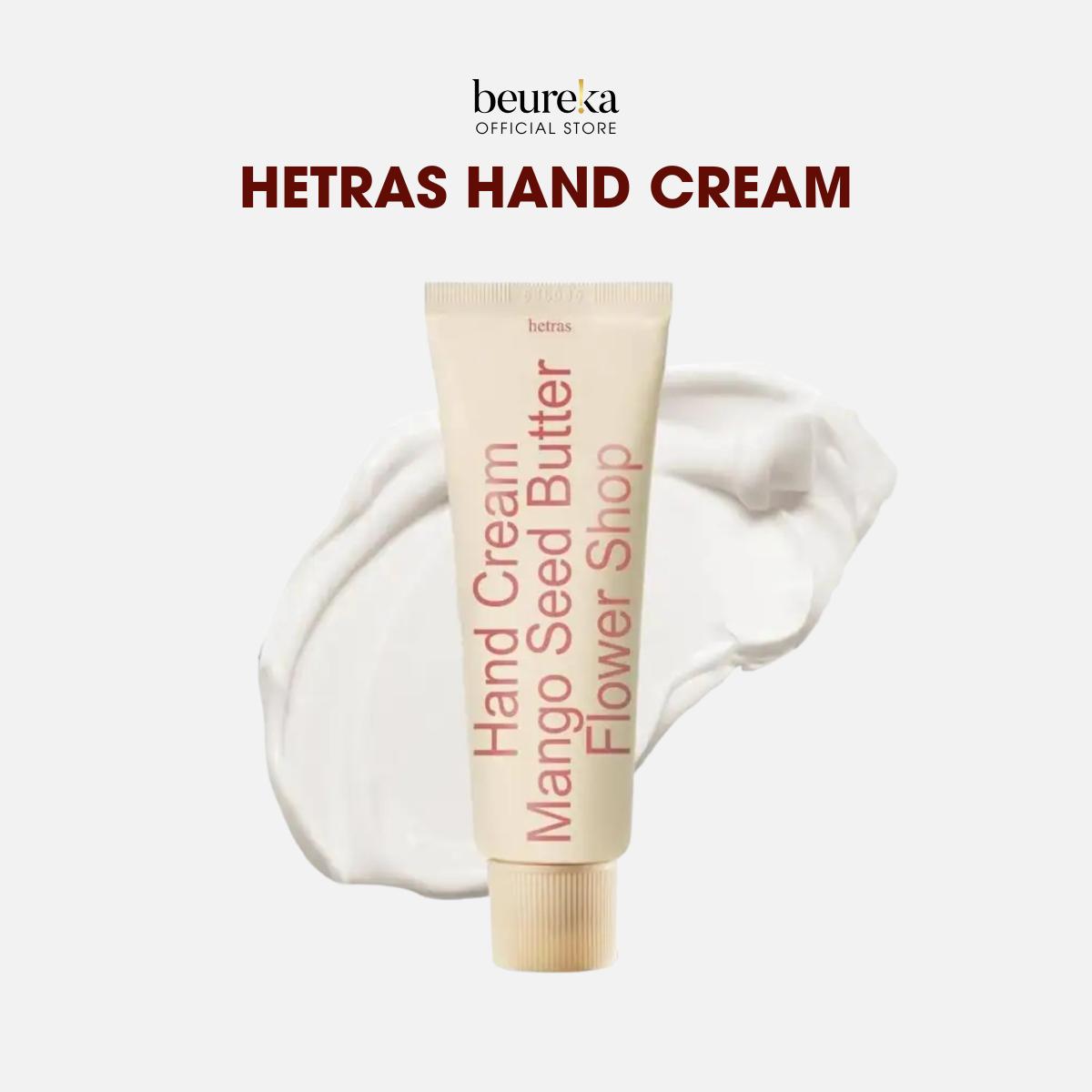 [LIVE ONLY] Hetras Perfumed Hand Cream 50ML [4 Variations - Daisy, Flower Shop, Hotel Wood, Hug Soap] - Beureka