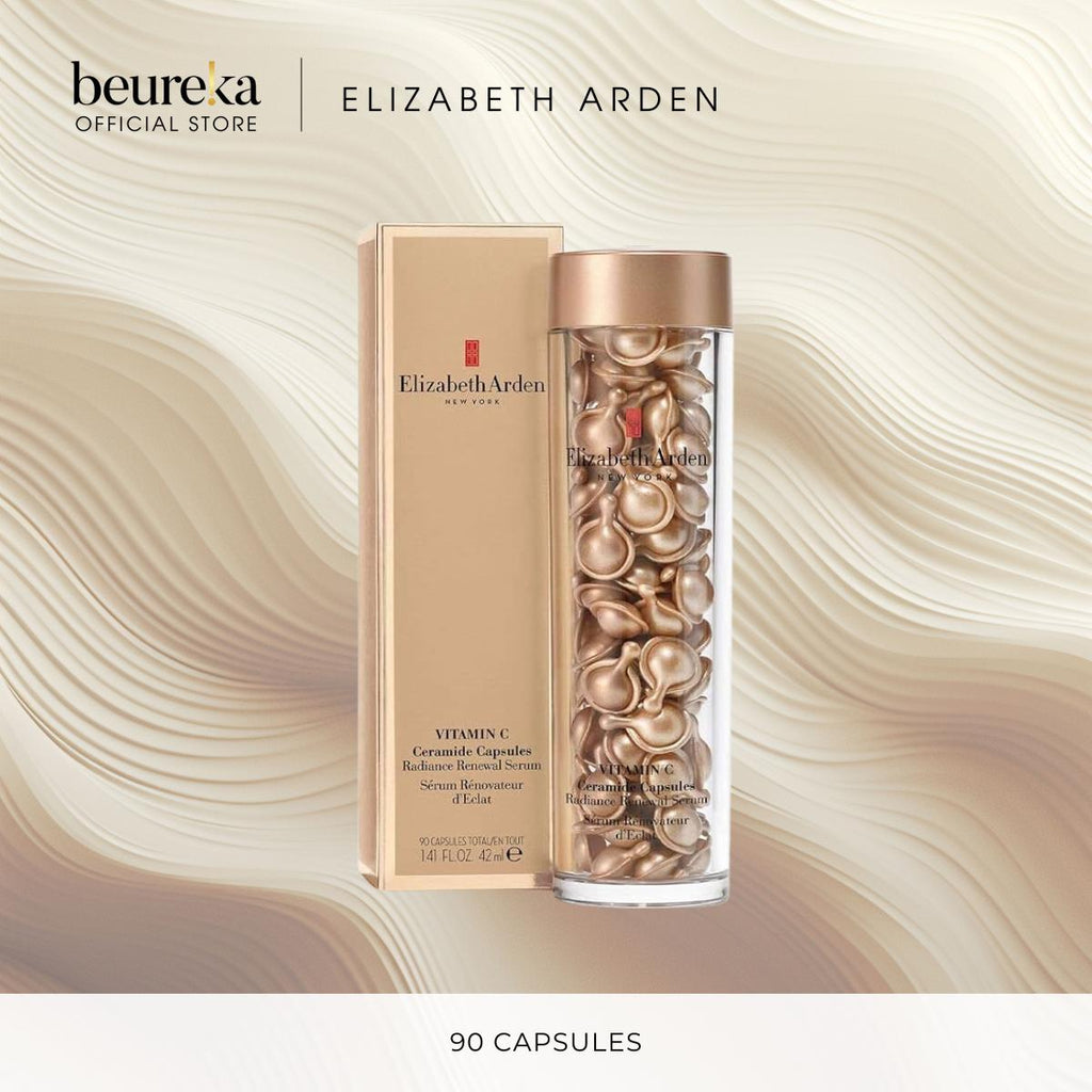 [LIVE ONLY] All Elizabeth Arden Retinol / Ceramide Serum 90 capsules [Restoring, Renewing, Vitamin C - Beureka