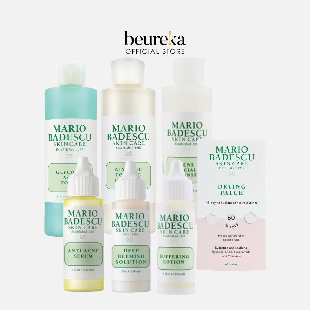 [LIVE ONLY] All Mario Badescu Acne Prone Care Series- Beureka