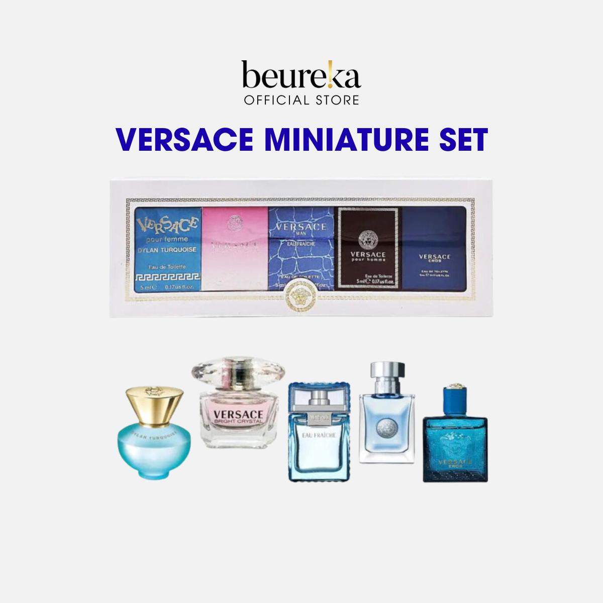 [LIVE ONLY] All Versace Unisex Miniatures 5 x 5ml - Beureka