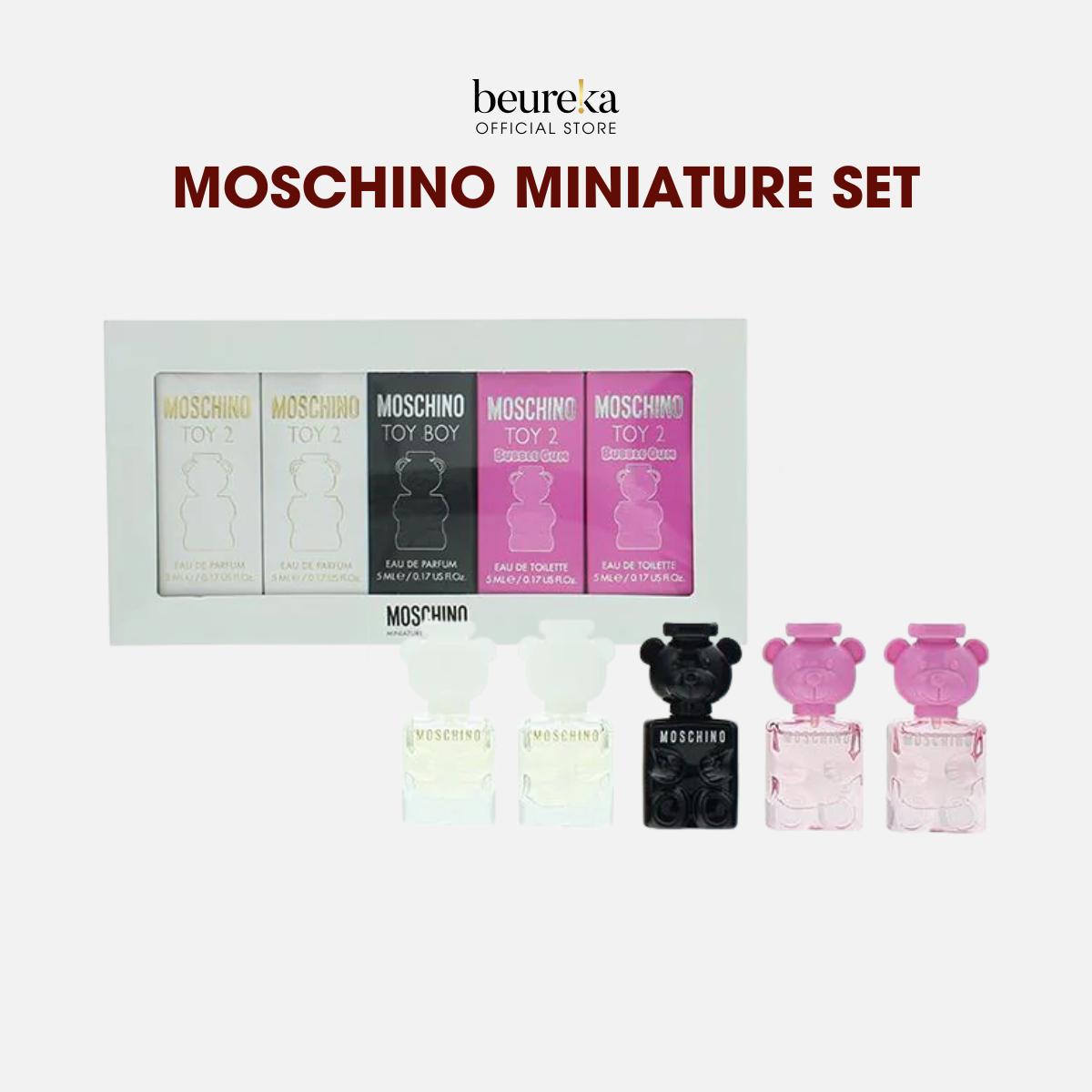 [LIVE ONLY] Moschino Toy 2 BUBBLE GUM EDP 2X5ML/Toy Boy EDP 5ML/Toy 2 EDP 2X5ML - Beureka