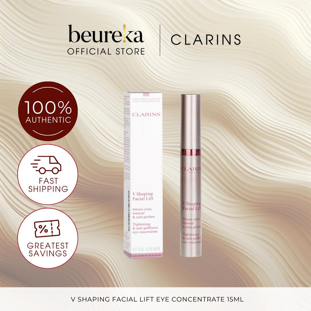 [LIVE ONLY] Clarins Eye Treatments - V Shaping Facial Lift Eye Concentrate 15ML | Clarins Total Eye Lift 15ML | Double Serum Eye 20ml - Beureka