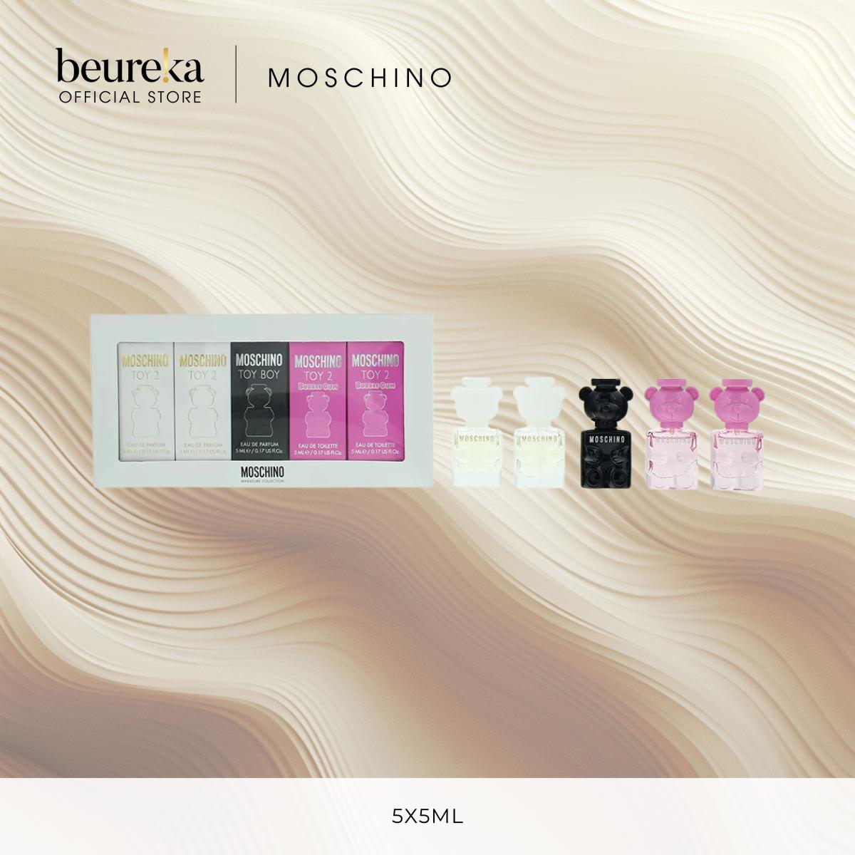 [LIVE ONLY] Moschino Toy 2 BUBBLE GUM EDP 2X5ML/Toy Boy EDP 5ML/Toy 2 EDP 2X5ML - Beureka