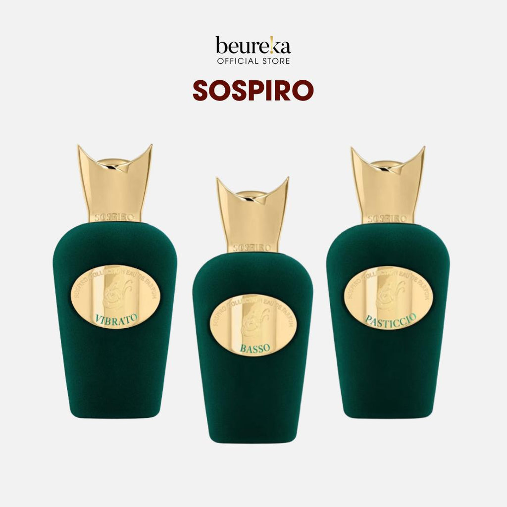 [LIVE ONLY] All Sospiro Fragrances EDP Basso/Pasticcio/Vibrato 100ml - Beureka [Unisex Fragrances]