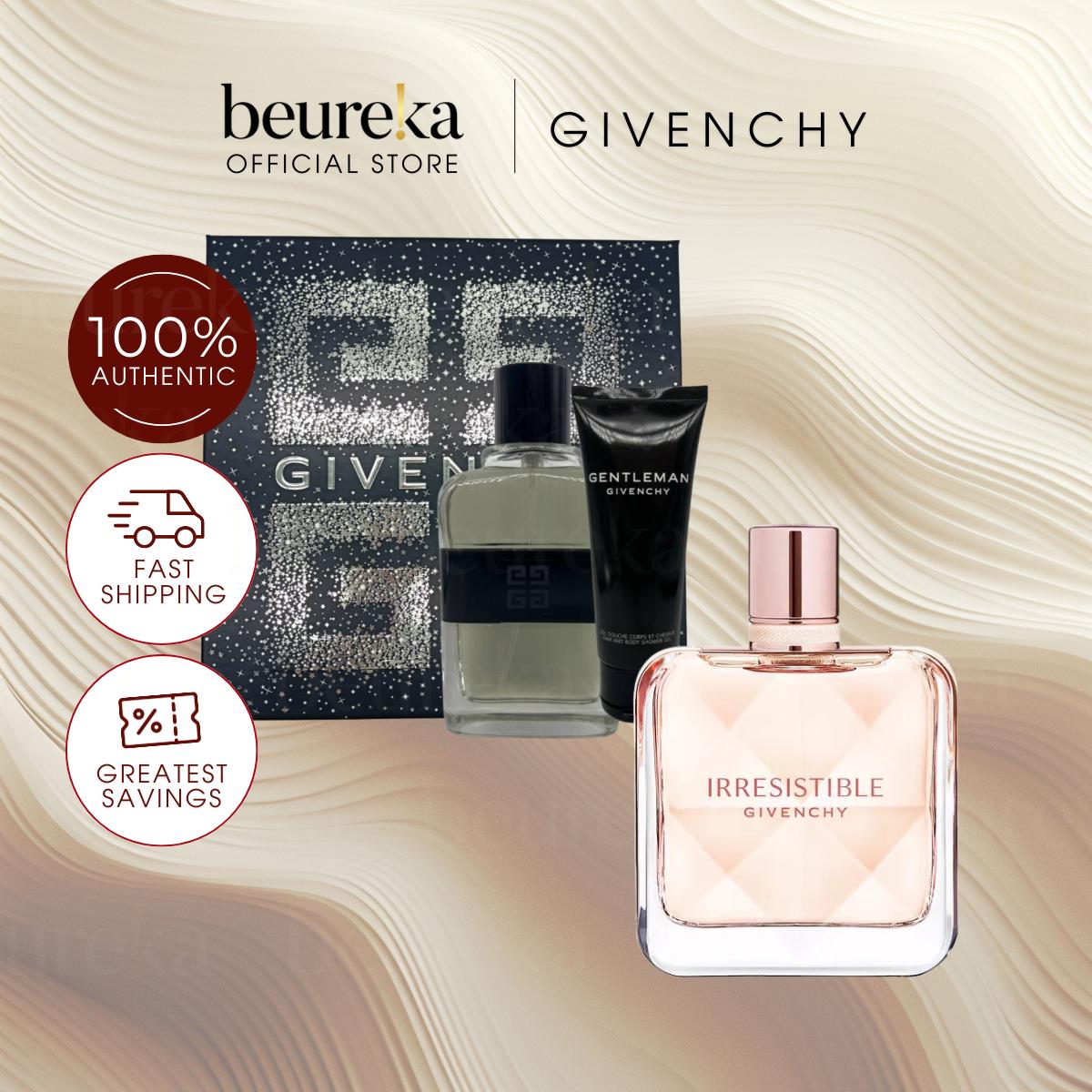 [LIVE ONLY] All Givenchy Fragrances - Gentlemen EDT Gift Set 50ml EDT + 75ml Shower Gel /Irresistible Fraiche EDT 80ml - Beureka