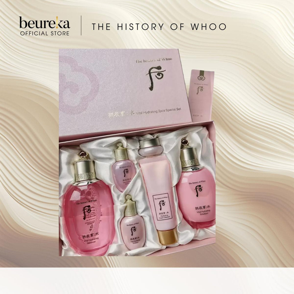 [LIVE ONLY] All The History of Whoo Gongjinhyang Set [Nourishing | Moisturize | Firming | Rejuvenate] - Beureka