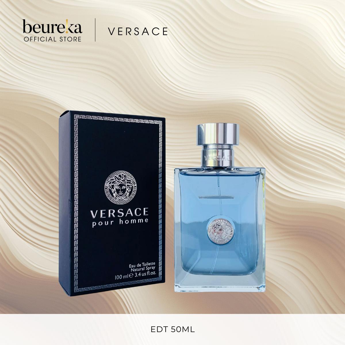 [LIVE ONLY] All Versace Pour Homme EDT 50ml | Versace Eau Fraiche For Men EDT 100ml - Beureka [Men Fragrances]