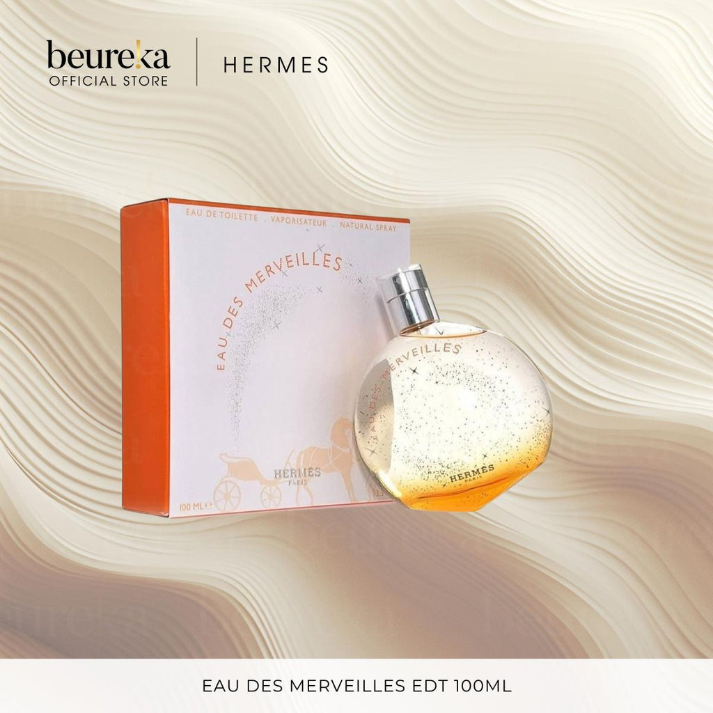 [LIVE ONLY] All Hermes des Merveilles Series - Eau des Merveilles EDT, Eau des Merveilles Bleue EDT, L'Amber des Merveilles EDP, L'Ombre des Merveilles 50ml/100ml - Beureka