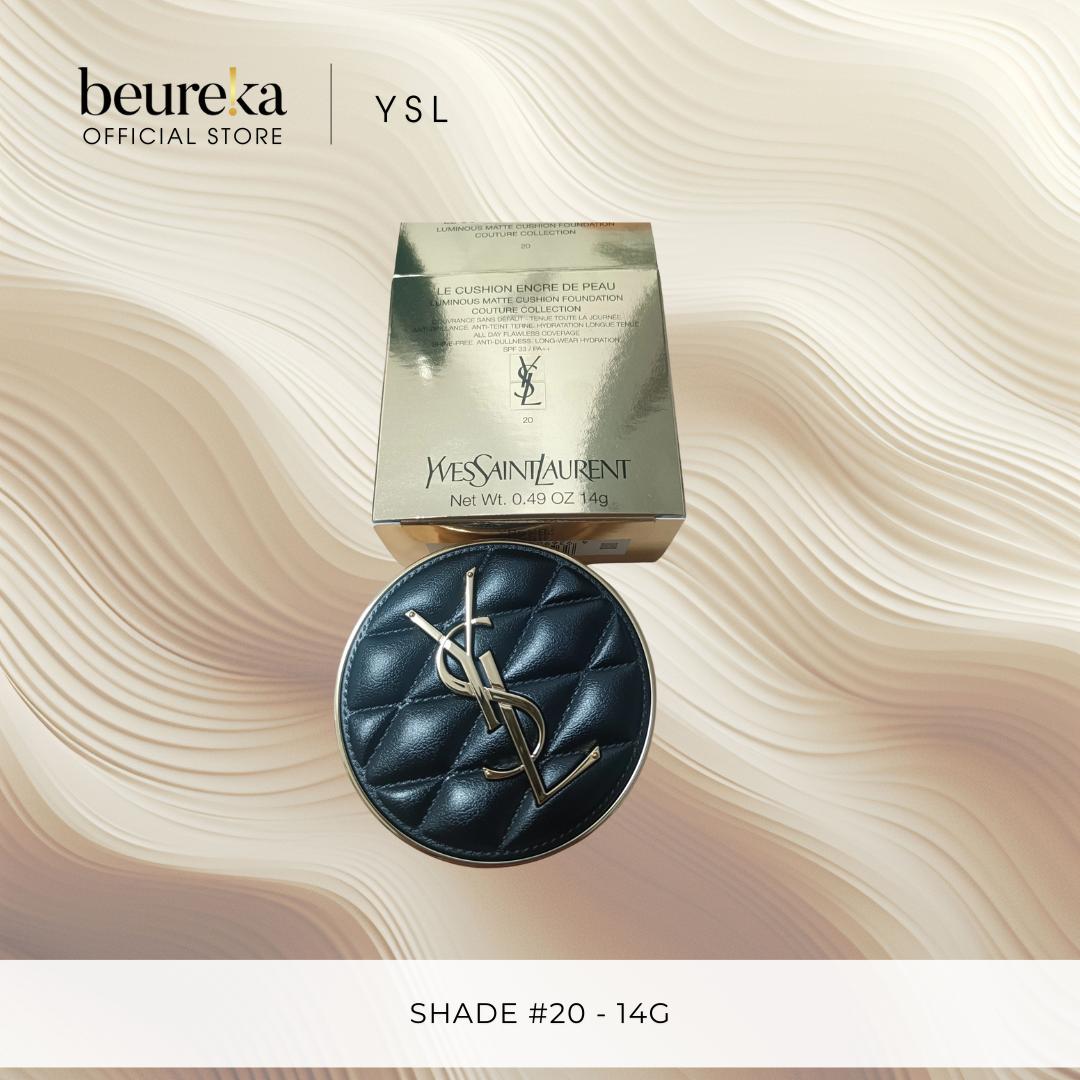 [LIVE ONLY] All Yves Saint Laurent YSL Le Cushion Encre De Peau Foundation Shade 10 | 20 14g - Beureka [Makeup | Cushion Foundation]