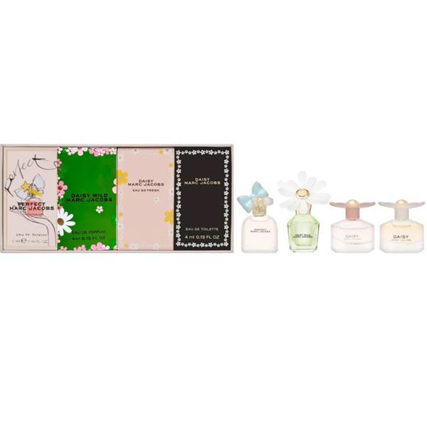 [LIVE ONLY] Marc Jacobs Daisy Series 4-Pcs Miniature Gift Set - Beureka [Women's Fragrances - Miniature]