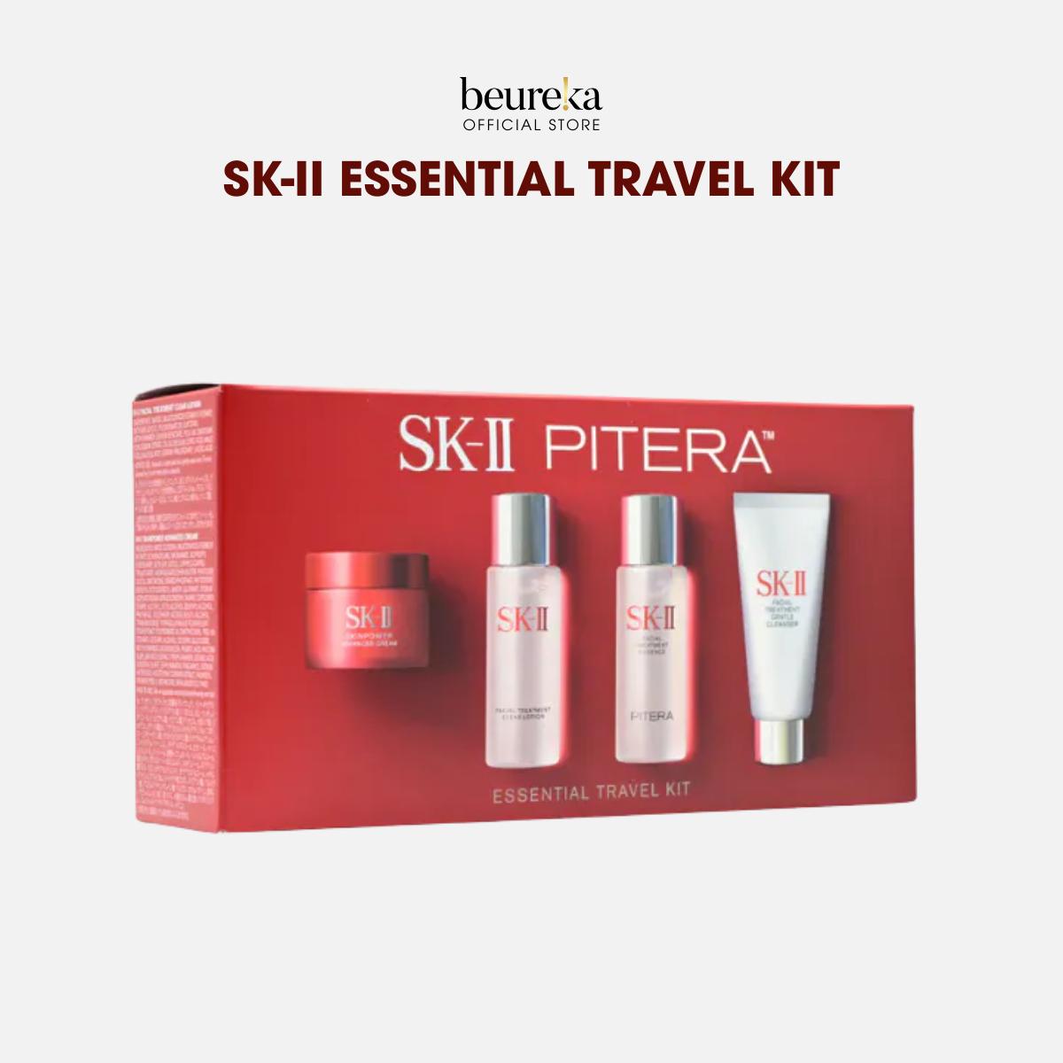 [LIVE ONLY] [NEW] SK-II Essential Travel Kit 4pcs - Beureka [Skincare Set | Travel Miniature]