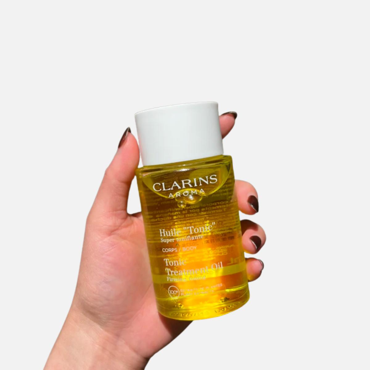 [LIVE ONLY] Clarins Tonic Body Treatment Oil 100ml - Beureka [Body Care | Firming and Toning | Reduce Stretch Marks | Pregnancy]