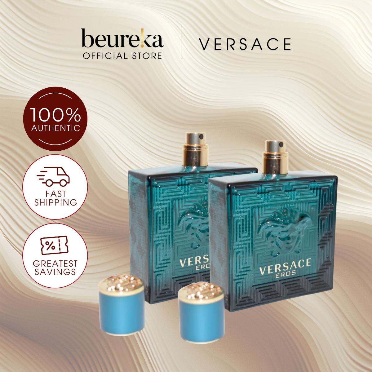 [LIVE ONLY] Versace Eros For Men EDT 30ml x2 - Beureka Earthy Woody Vanilla Aromatic Fragrance 2012 Launch by Aurélien Guichard