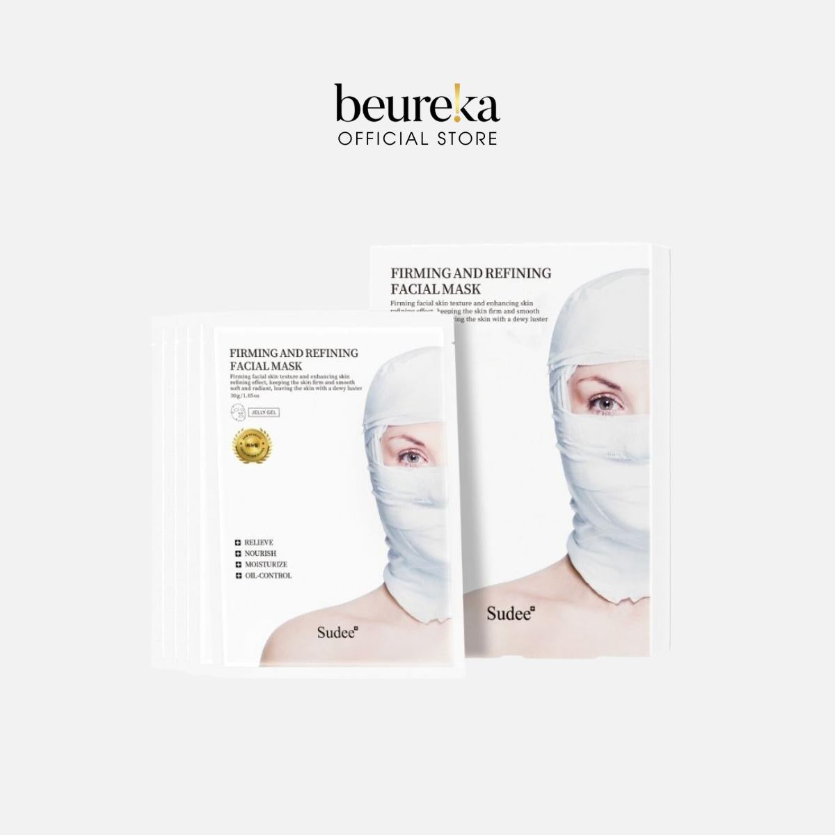 [LIVE ONLY] Sudee Firming And Refining Facial Mask 5pcs - Beureka