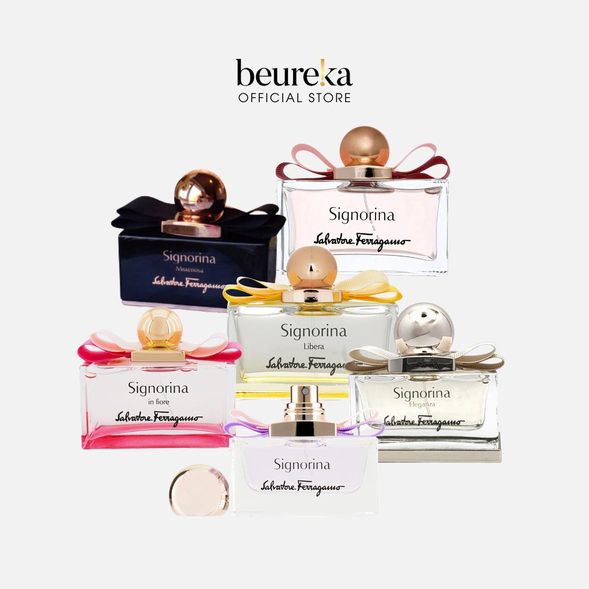 [LIVE ONLY] All Ferragamo Signorina Series Fragrances - Signoria EDT/EDP, Eleganza EDT, In Fiore EDT, Libera EDP, Misteriosa EDP 100ml - Beureka