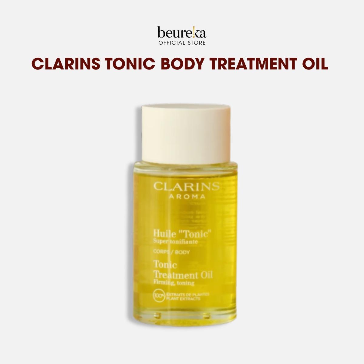 [LIVE ONLY] Clarins Tonic Body Treatment Oil 100ml - Beureka [Body Care | Firming and Toning | Reduce Stretch Marks | Pregnancy]