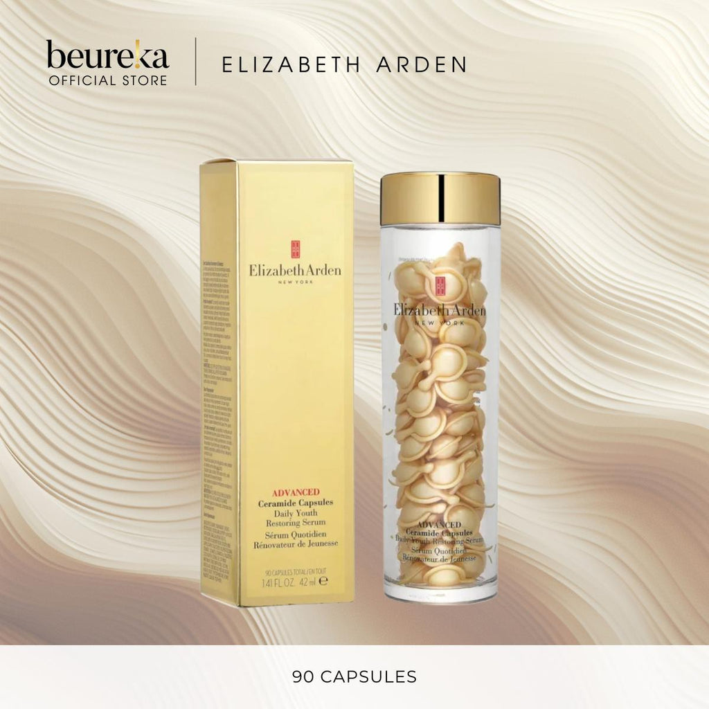 [LIVE ONLY] All Elizabeth Arden Retinol / Ceramide Serum 90 capsules [Restoring, Renewing, Vitamin C - Beureka