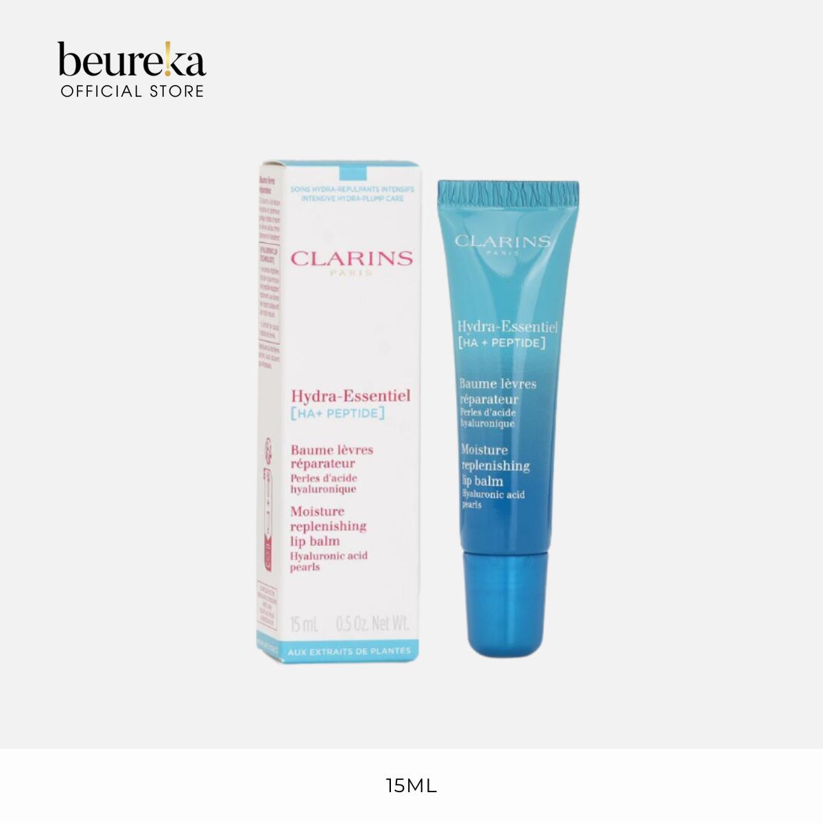 [LIVE ONLY] Clarins Hydra-Essentiel Series - Multi-Protection Mist 75ml | Moisture Replenishing Lip Balm 15ml [Hydration | Lightweight] - Beureka [Skincare]