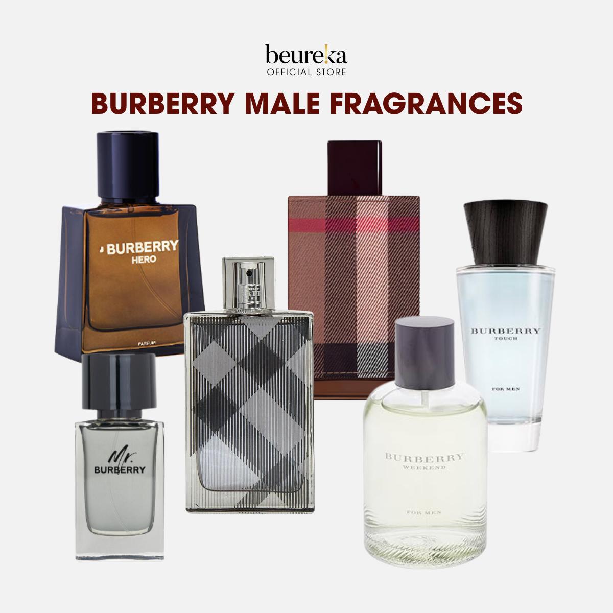 [LIVE ONLY] All Burberry Male Fragrances - Burberry Brit For Men/ Burberry Hero / Burberry London For Men / Burberry Weekend EDT/Parfum 5ml/30ml/50ml/100ml - Beureka