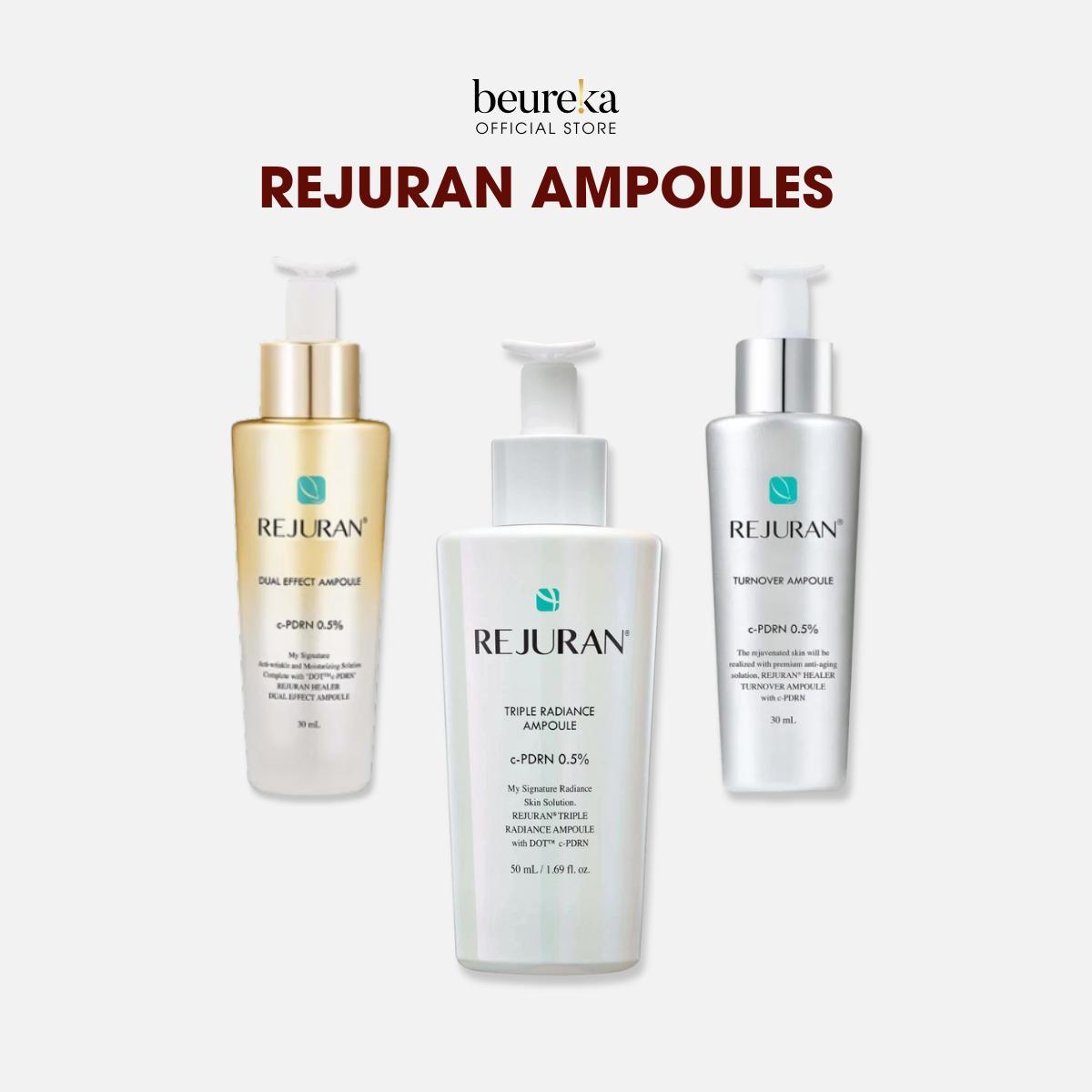 [LIVE ONLY] All Rejuran Ampoule 30ml / 50ml (Turnover | Dual Effect | Triple Radiance) - Beureka
