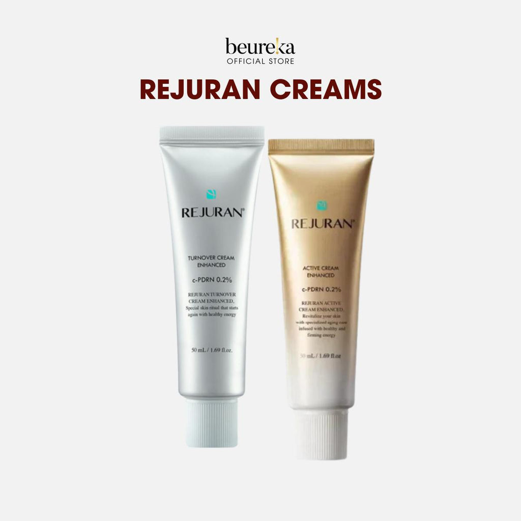 [LIVE ONLY] Rejuran Face Cream - Turnover Cream Enhanced 50ml/Active Cream Enhanced 50ml - Beureka