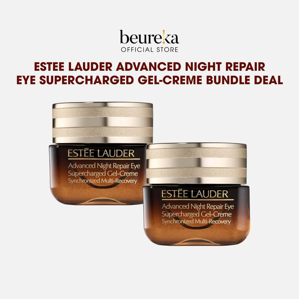 [LIVE ONLY] [Bundle of 2] Estee Lauder Advanced Night Repair Eye Supercharged Gel Creme 15ml - Beureka