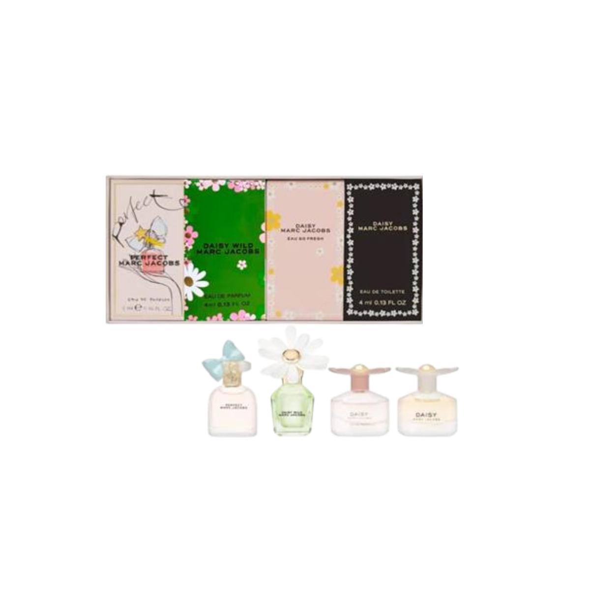 [LIVE ONLY] Marc Jacobs Daisy Series 4-Pcs Miniature Gift Set - Beureka [Women's Fragrances - Miniature]