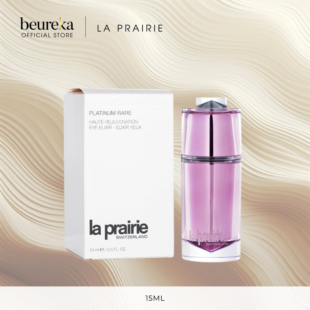 [LIVE ONLY] ALL LA PRAIRIE PLATINUM RARE HAUTE-REJUVENATION EYE ELIXIR / EYE CREAM 15ML  -  Beureka